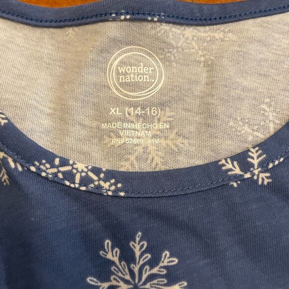 NWT Wonder Nation Snowflake Dress - Picture 3 of 5
